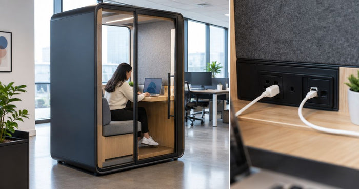How to power and network an office pod