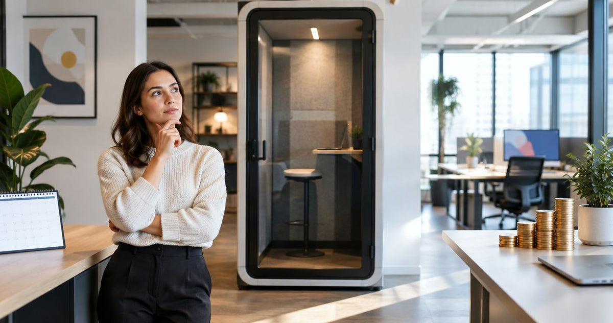 Should you rent or buy office pods?