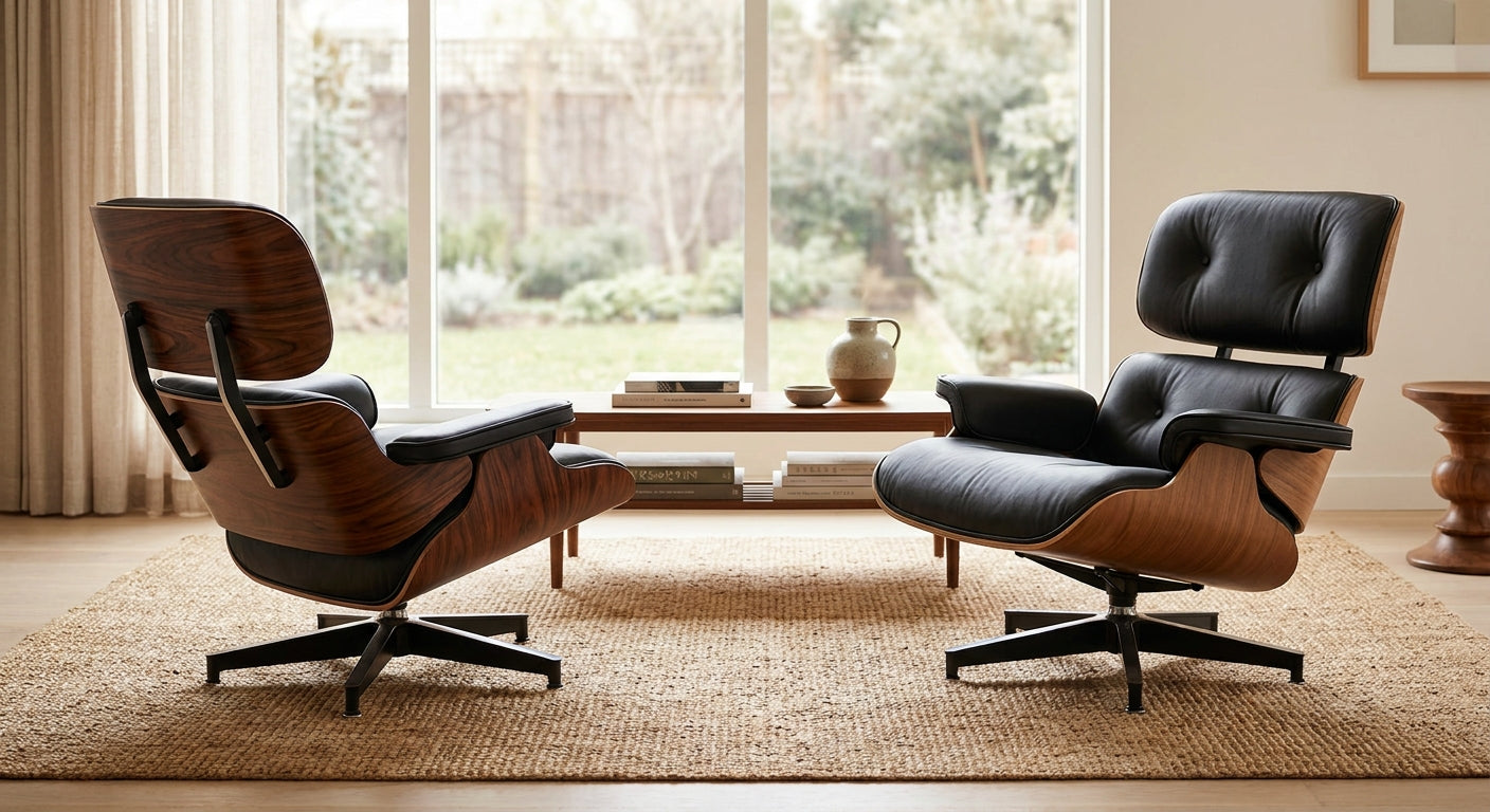 Eames Lounge Chair Replica: Rosewood vs Walnut Wins 2026