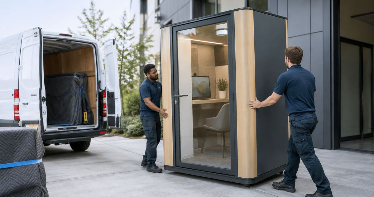 How long does it take to deliver an office pod?