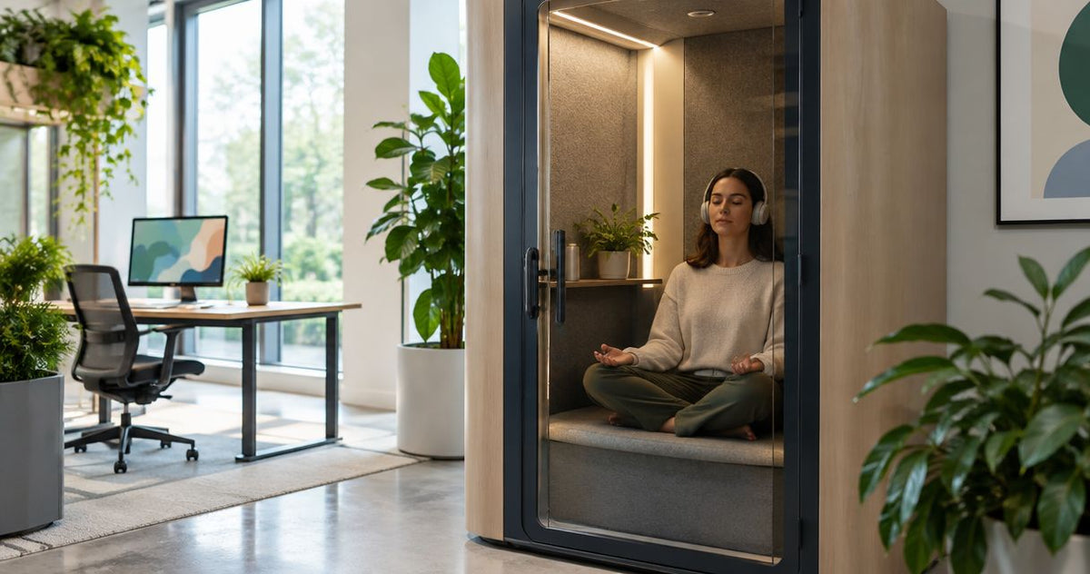 Can an office pod work as a wellness room?