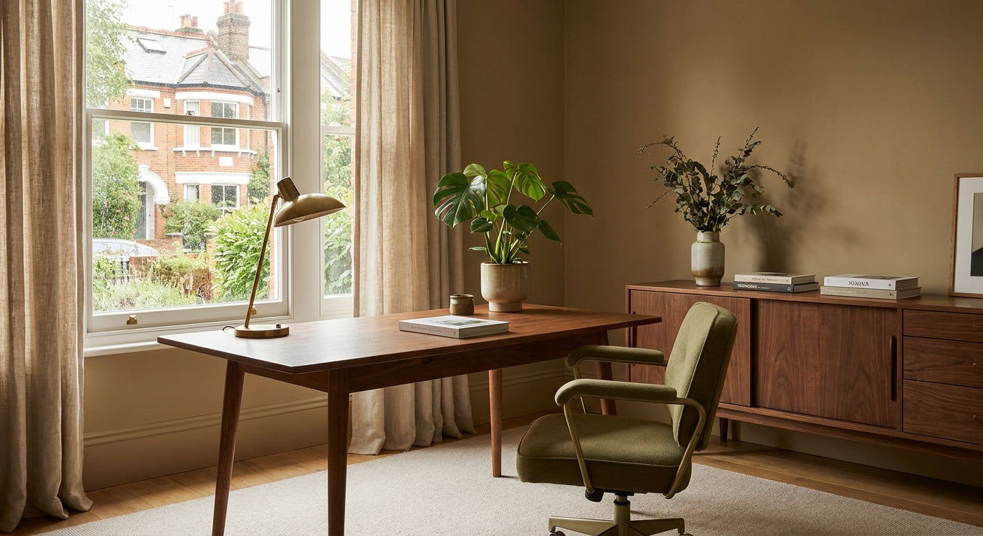 Mid Century Modern Home Office UK: 2026 Build Guide