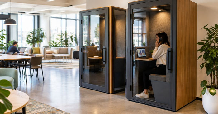 Phone booths for coworking spaces: how many and where