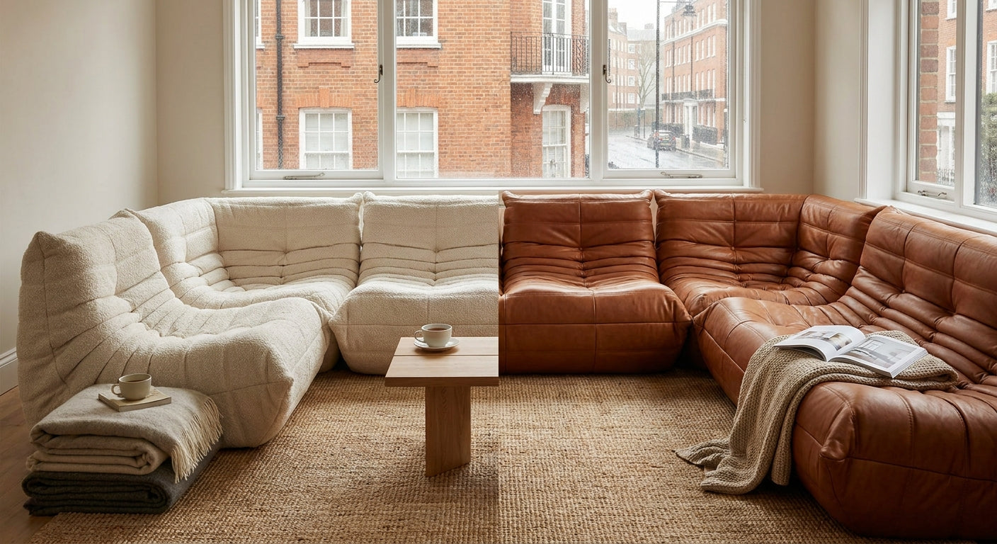 Togo Sofa Dupe UK: Fabric vs Leather Verdict 2026