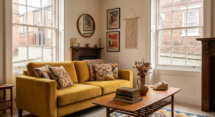 Retro Living Room Look for Less UK (2026 Guide)