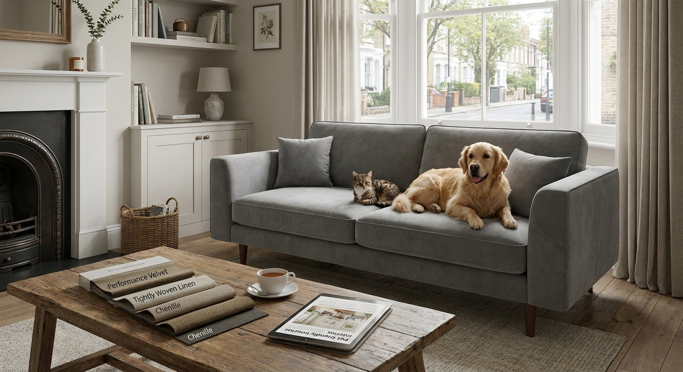 Best Sofa Fabric for Pets Replica UK: 2026 Buying Guide
