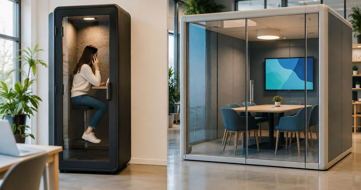 Phone booth or meeting pod: what is the difference?