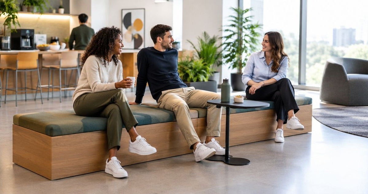 Best office benches for staff break areas