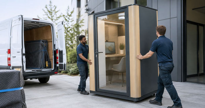 How long does it take to deliver an office pod?