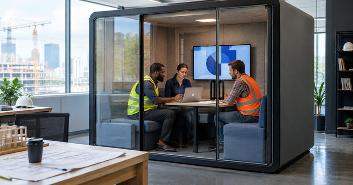 Meeting pods for construction and engineering teams: a guide