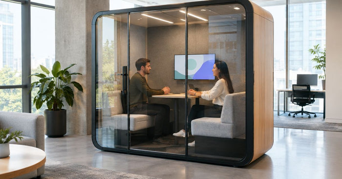How much does a 2 person meeting pod cost?
