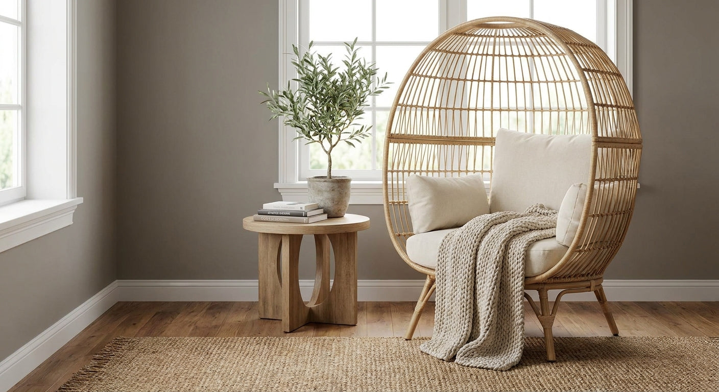 How to Style an Egg Chair Replica in a Living Room (2026)