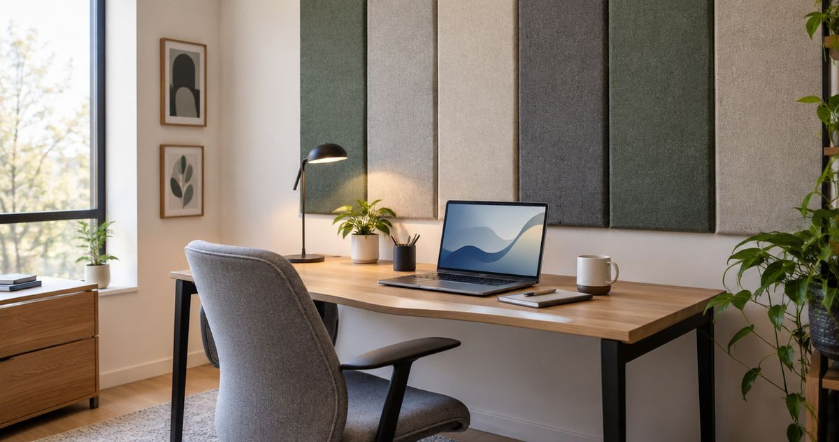Best acoustic wall panels for home office noise reduction