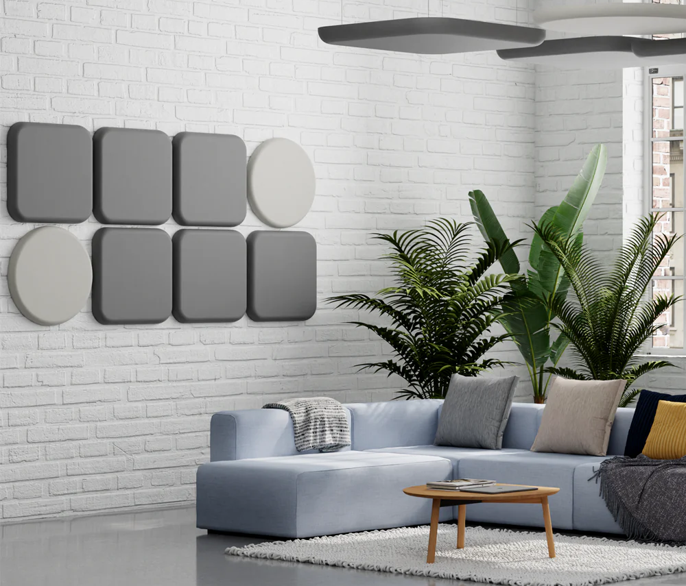 Quell Omni-Arbeitsplatzmöbel im Showroom in Clerkenwell, London