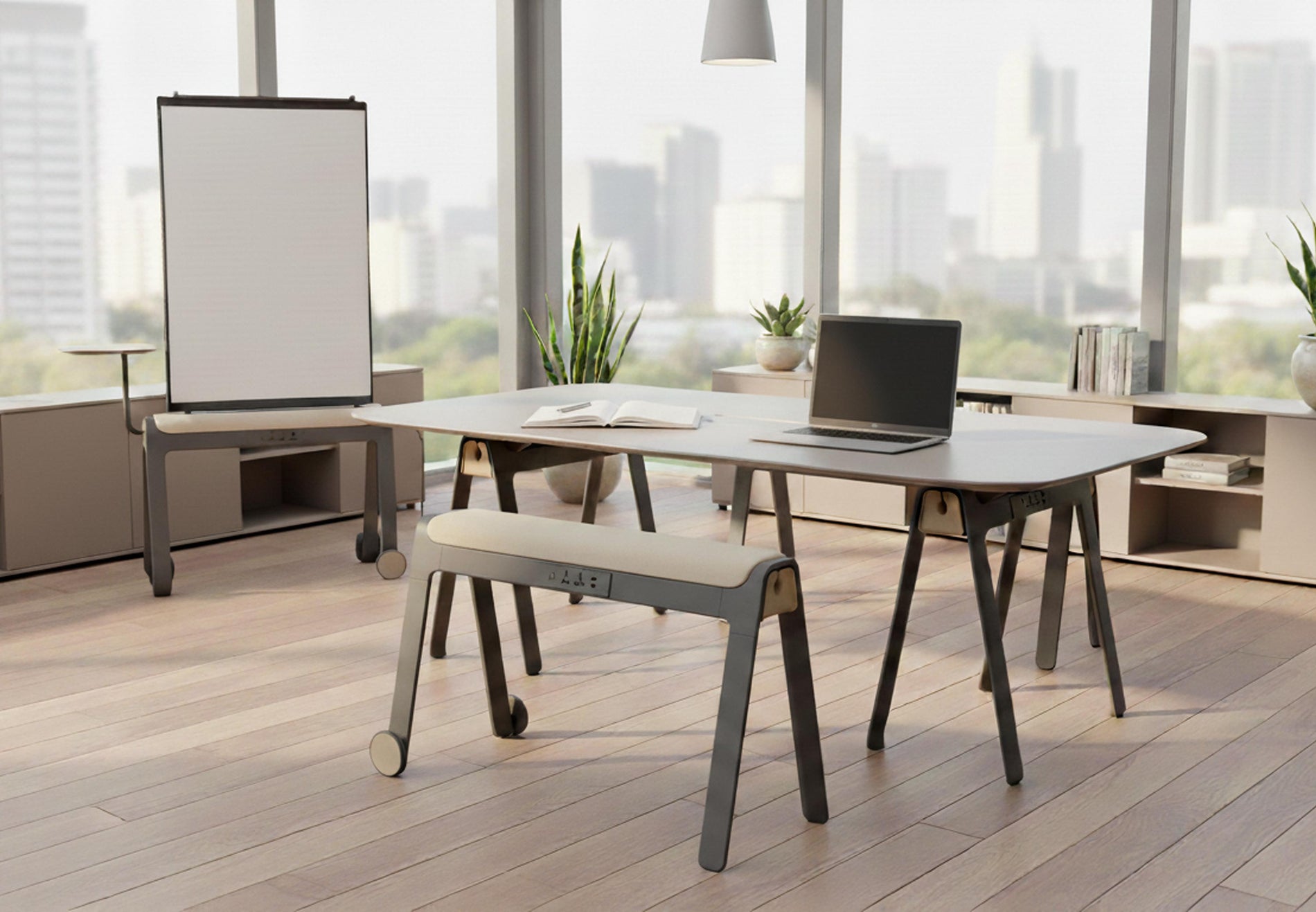 Büro-Bänke