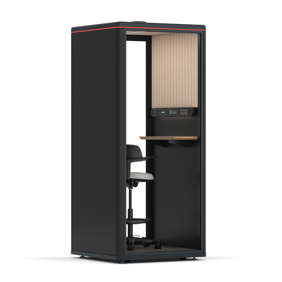 Omni One Prateleira de Dispositivo Estática / RAL Preto / #a18e7e
