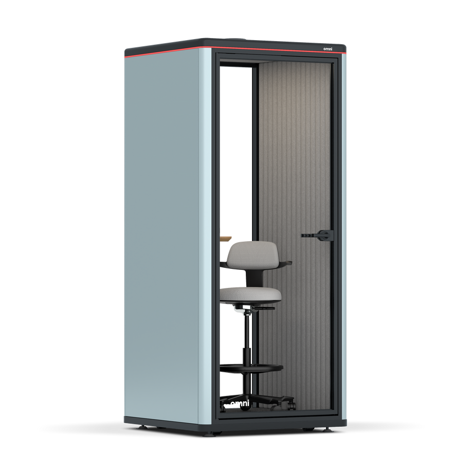 Omni One Prateleira de Dispositivo Ajustável / RAL Azul Cinza / #a49f98