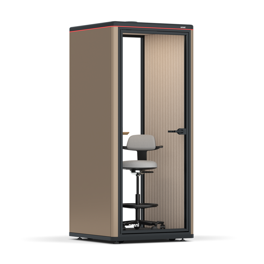 Omni One Prateleira de Dispositivo Ajustável / RAL Cinza Bege / #a18e7e