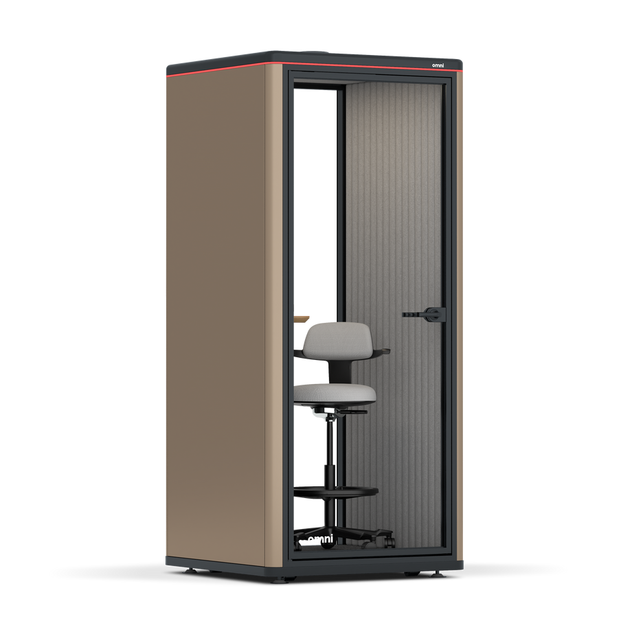 Omni One Prateleira de Dispositivo Ajustável / RAL Cinza Bege / #a49f98
