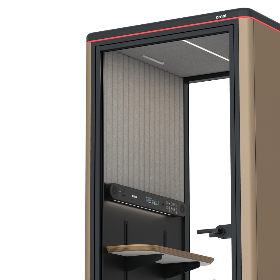 Omni One Prateleira de Dispositivo Ajustável / RAL Cinza Bege / #a49f98