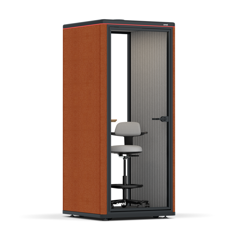 Omni One Prateleira de Dispositivo Ajustável / Laranja Sangrento / #a49f98