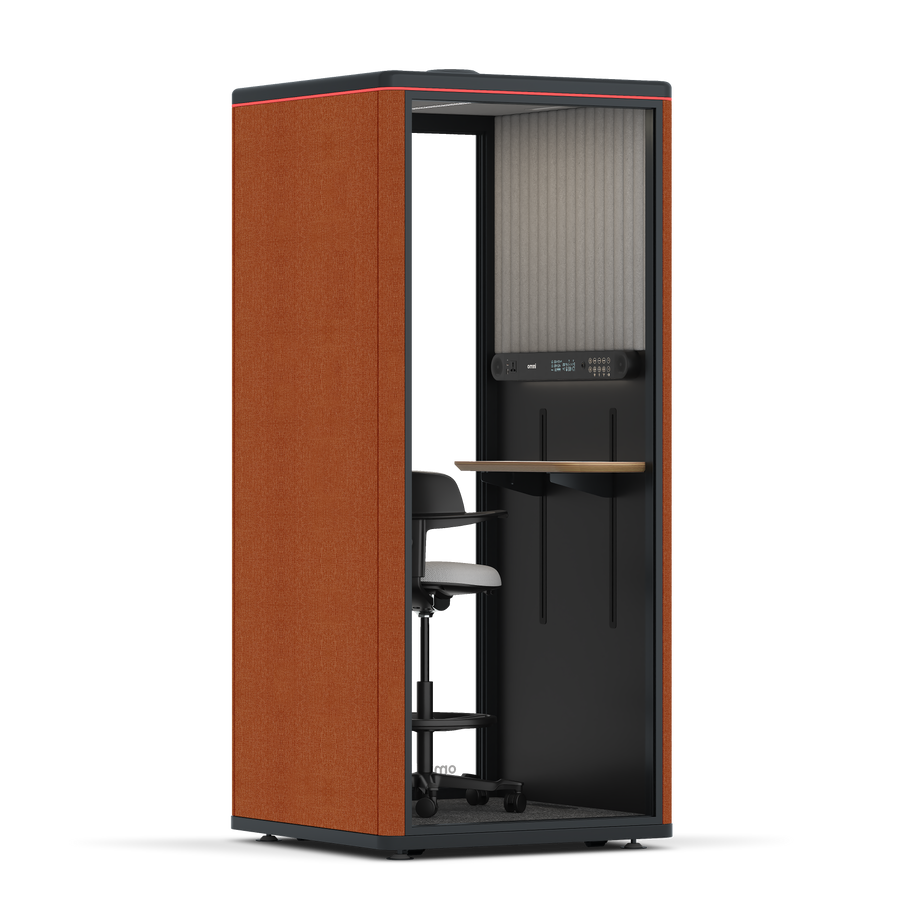 Omni One Prateleira de Dispositivo Ajustável / Laranja Sangrento / #a49f98