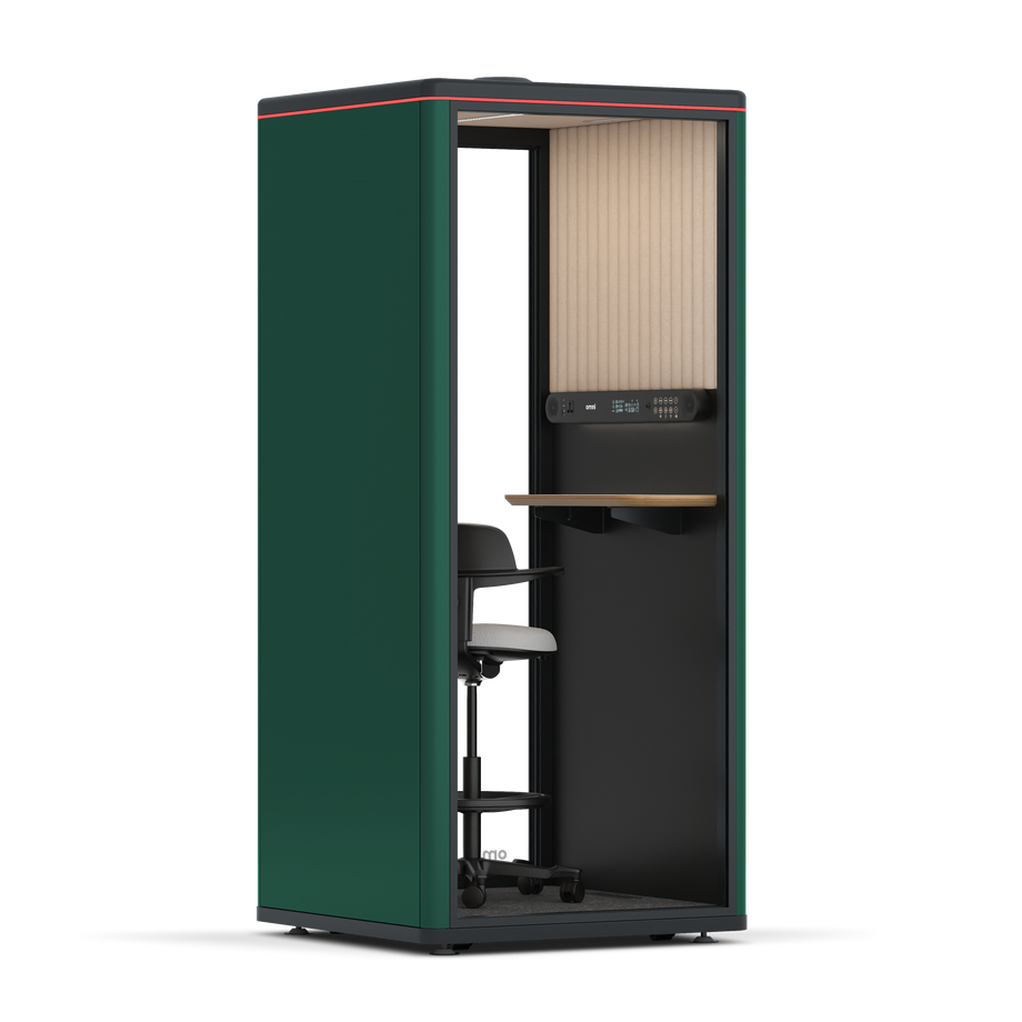 Omni One Prateleira de Dispositivo Estática / RAL Verde Musgo / #a18e7e