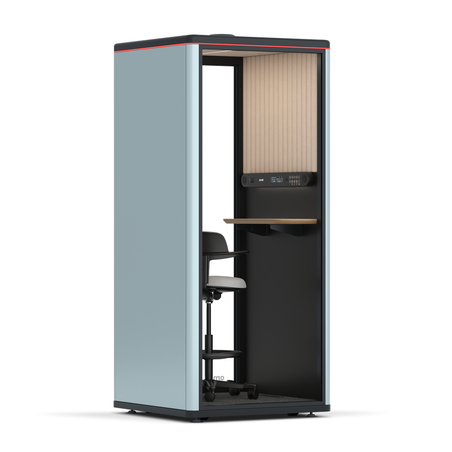 Omni One Prateleira de Dispositivo Estática / RAL Azul Cinza / #a18e7e