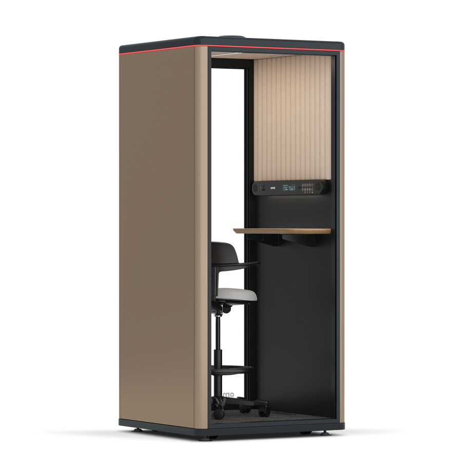 Omni One Prateleira de Dispositivo Estática / RAL Cinza Bege / #a18e7e