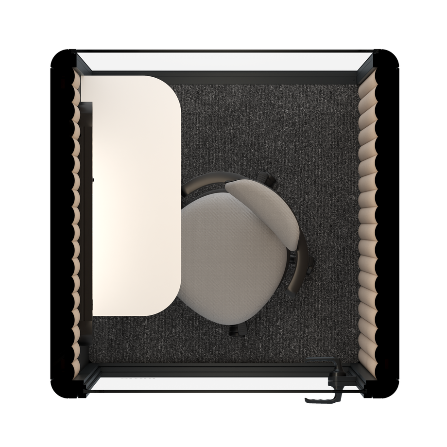 Omni One PlusStatic Device Shelf / Gabriel Medley Ocean Pebble / #a18e7e