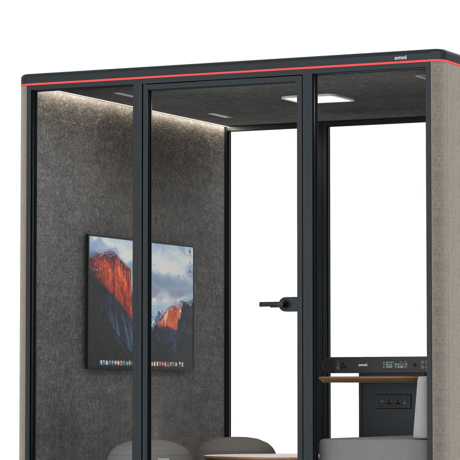 Omni Seis Lounge / Gabriel Medley Ocean Pebble / #615f5d