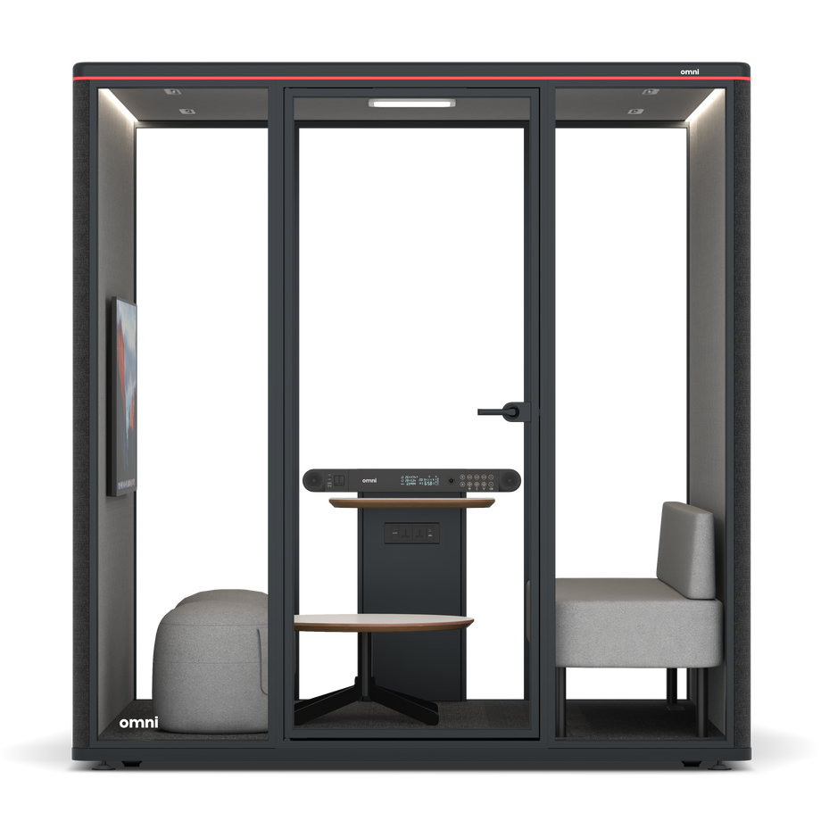 Omni Seis Lounge / Gabriel Medley Black / #6d6c69