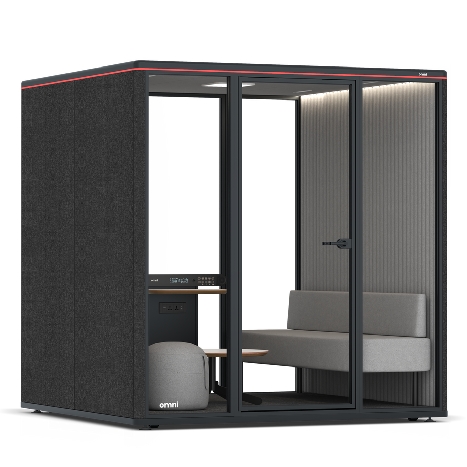 Omni Seis Lounge / Gabriel Medley Black / #6d6c69