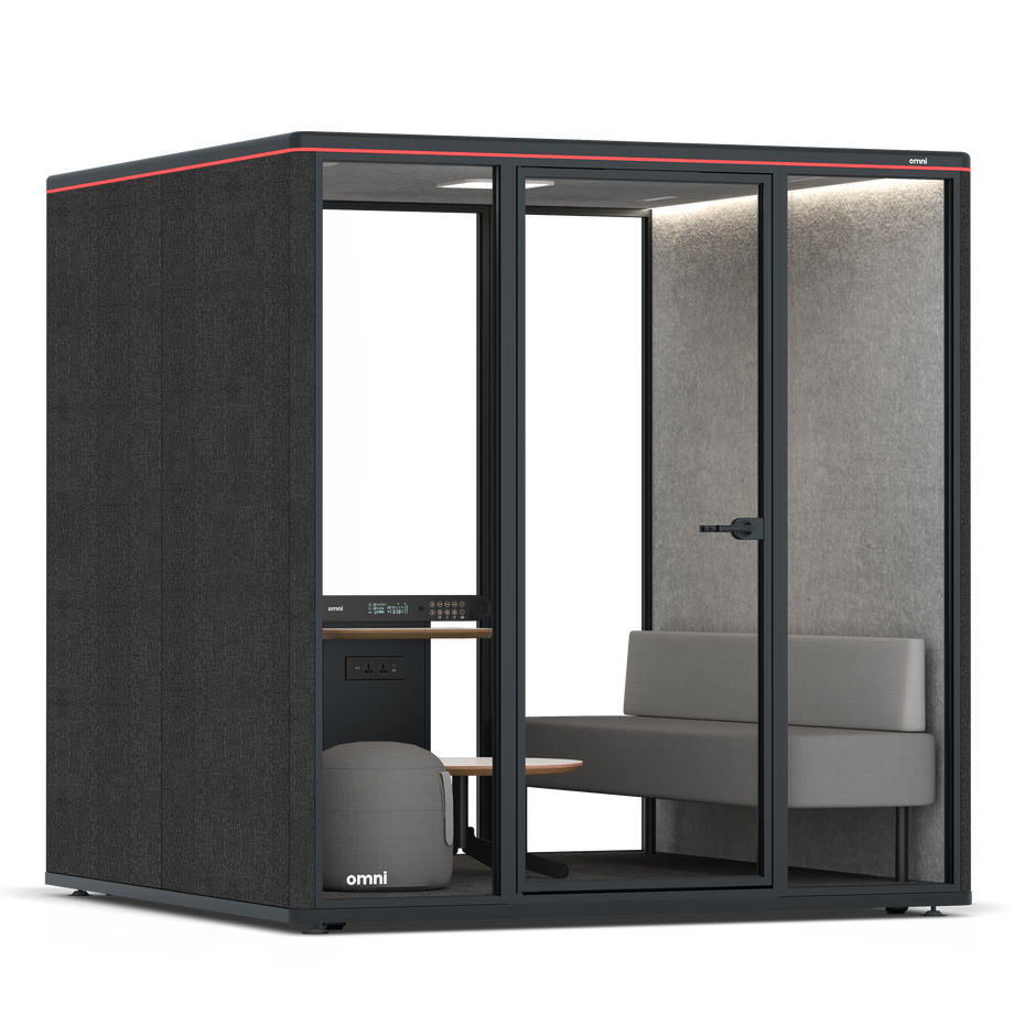 Omni Seis Lounge / Gabriel Medley Black / #a49f98