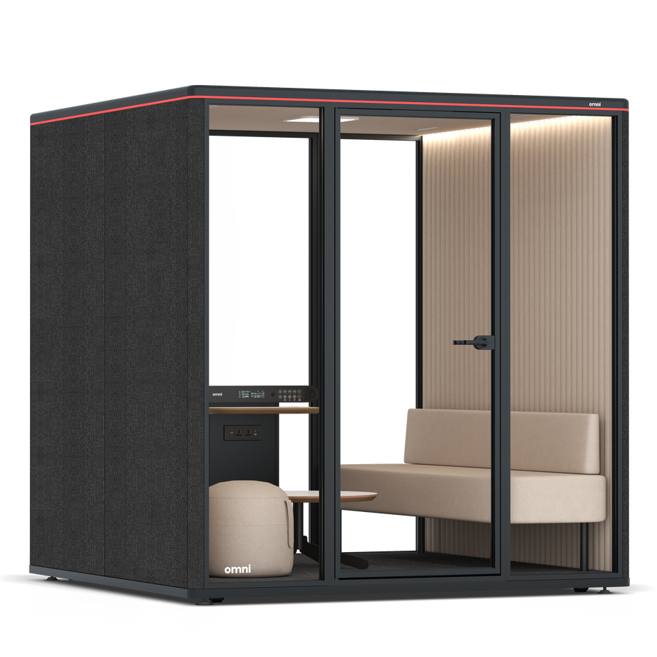 Omni Seis Lounge / Gabriel Medley Black / #a18e7e