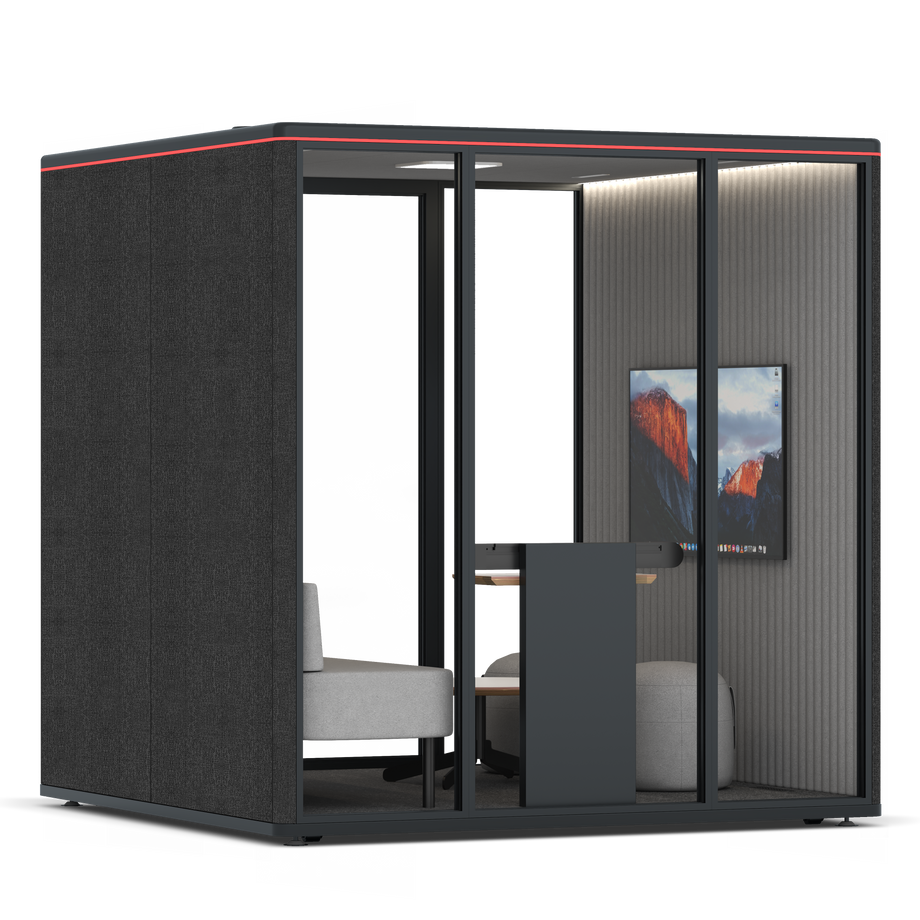 Omni Seis Lounge / Gabriel Medley Black / #6d6c69