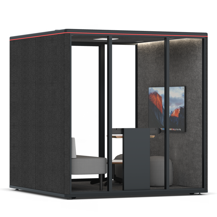 Omni Seis Lounge / Gabriel Medley Black / #615f5d