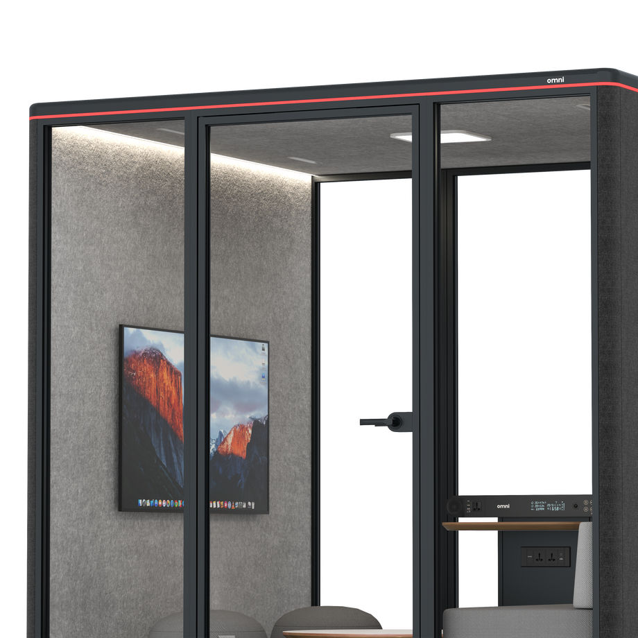 Omni Seis Lounge / Gabriel Medley Black / #a49f98