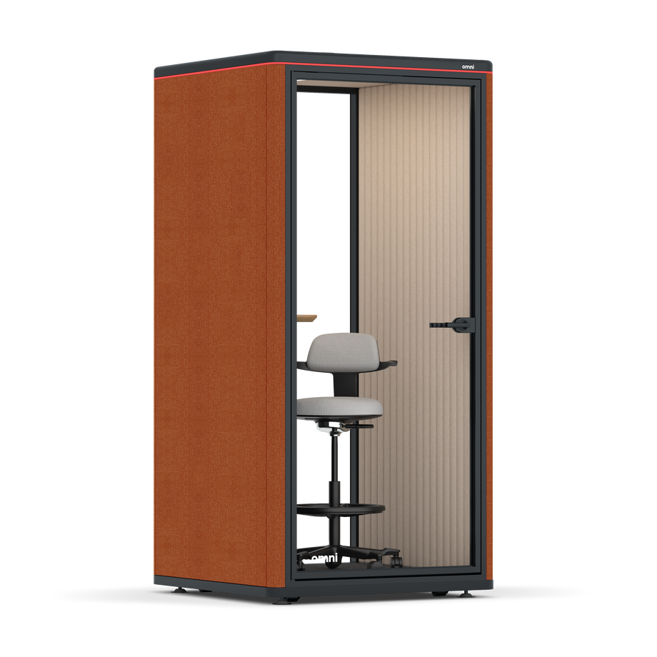 Omni One PlusStatic Device Shelf / Bloody Orange / #a18e7e