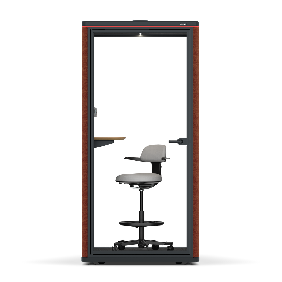 Omni One PlusStatic Device Shelf / Gabriel Medley Deep Rouge / #a49f98