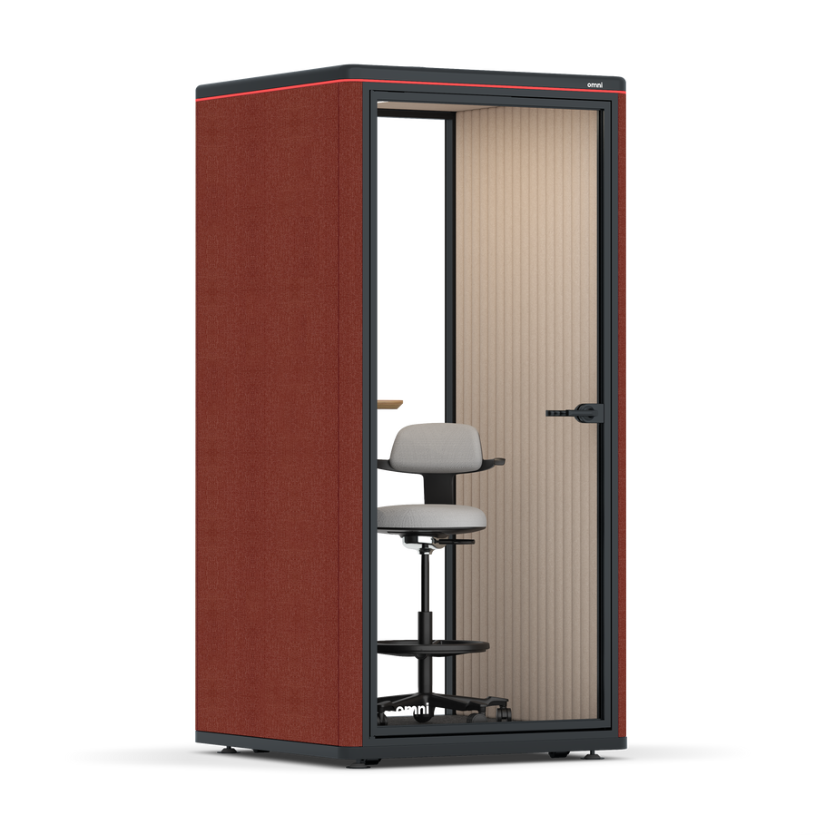 Omni One PlusStatic Device Shelf / Gabriel Medley Deep Rouge / #a18e7e