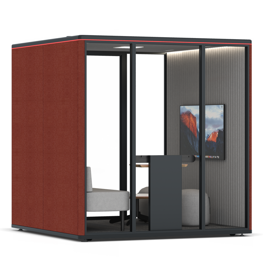 Omni Seis Lounge / Gabriel Medley Deep Rouge / #6d6c69