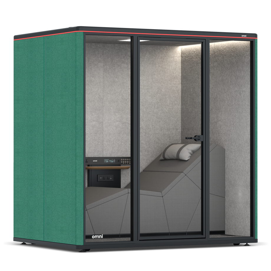 Omni Sleep Gabriel Medley Forest Green / #a49f98