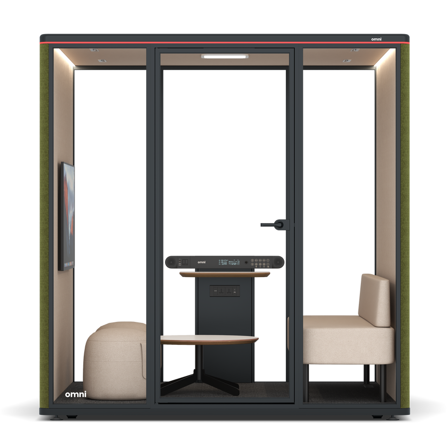 Omni Seis Lounge / Gabriel Medley Meadow Green / #a18e7e