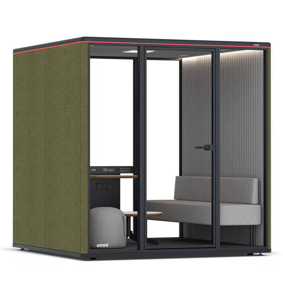 Omni Seis Lounge / Gabriel Medley Meadow Green / #6d6c69