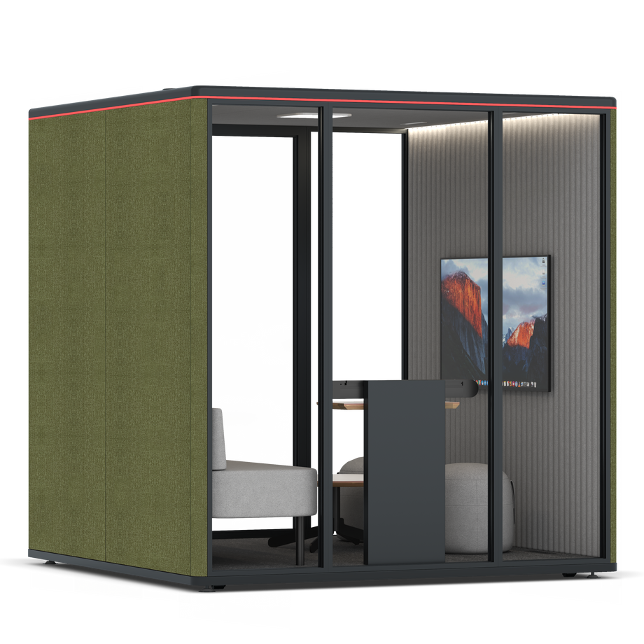 Omni Seis Lounge / Gabriel Medley Meadow Green / #6d6c69