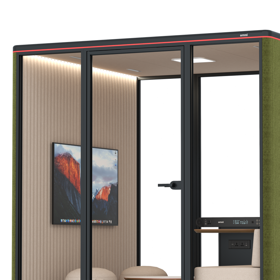 Omni Seis Lounge / Gabriel Medley Meadow Green / #a18e7e