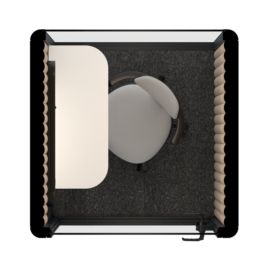 Omni One PlusStatic Device Shelf / WhiteRAL Pure White / #a18e7e