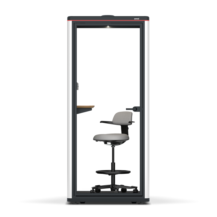Omni One Prateleira de Dispositivo Estática / BrancoRAL Branco Puro / #a49f98