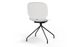 Aarhus Eiffel Chair by Quell Design – a modern Scandinavian-style chair in white with a sculpted polypropylene shell and iconic “Eiffel” steel rod base in powder-coated finish. The contoured ergonomic seat and minimalist frame combine strength, elegance, and everyday functionality for contemporary dining, task, or educational spaces.